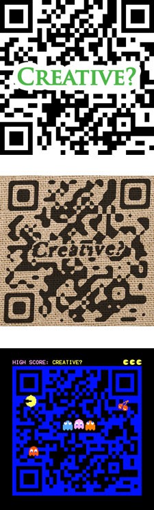 QR Codes - A Creative Dimension?